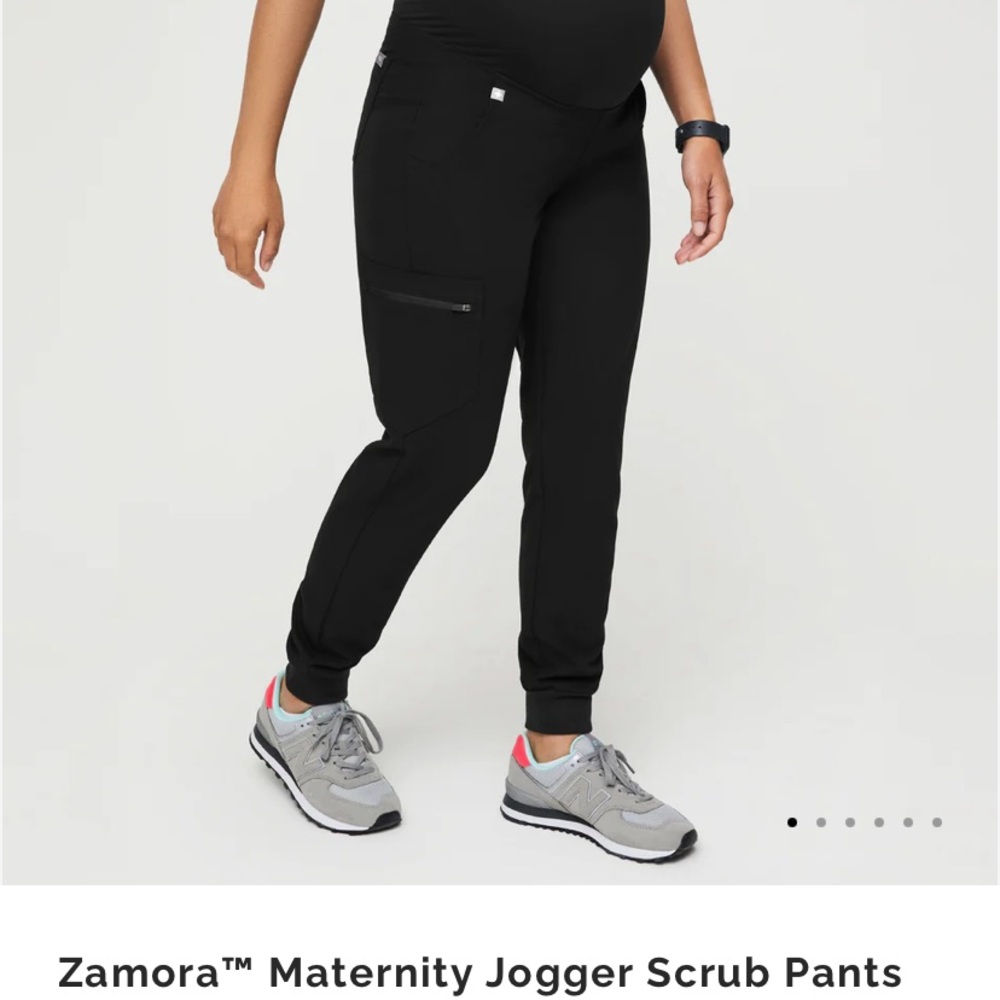 figs maternity scrub pants small